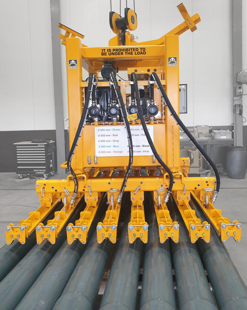 Vacuum pipe lifter